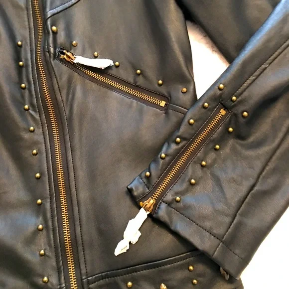 Brand new faux leather jacket - Picture 2 of 9